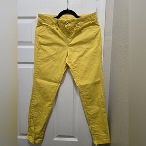 LOFT Women's Yellow Pants